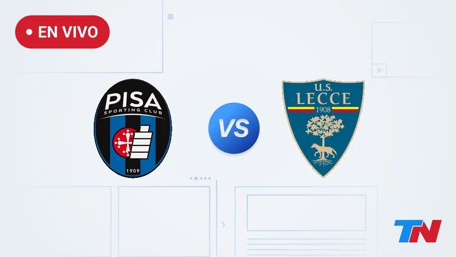 Pisa vs Lecce en vivo por la fecha 35 de la Serie A de Italia: hora, dónde ver y formaciones