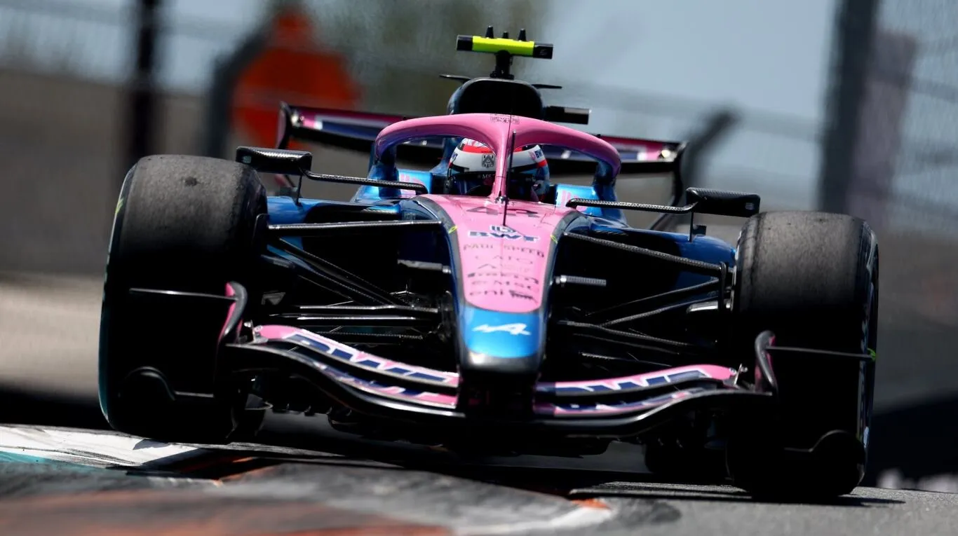 Franco Colapinto hizo una buena práctica en el GP de Miami: se ubicó 11° y espera por la clasificación Sprint